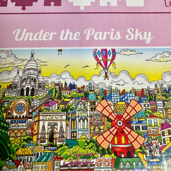 NWT. Under the Paris Sky 500 Piece Puzzle. - Picture 4 of 9